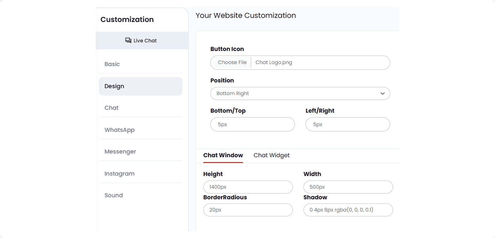 Pipeline Customization > Design